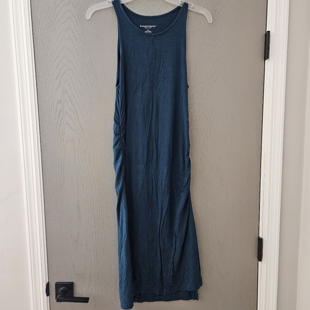 Liz Lange Maternity Teal Dress Small